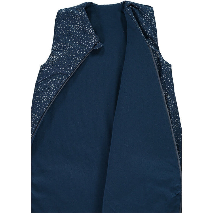 NOBODINOZ - Cocoon sleeping bag - Night Blue - Organic cotton - Open