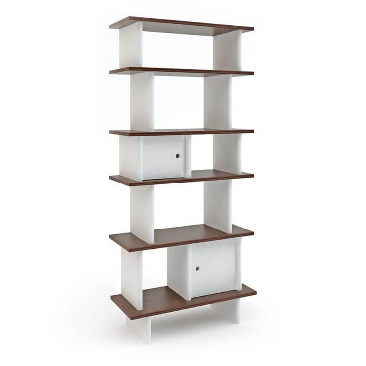 OEUF NYC - Vertical mini library - Walnut