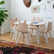 OEUF NYC - Children play table - White scene