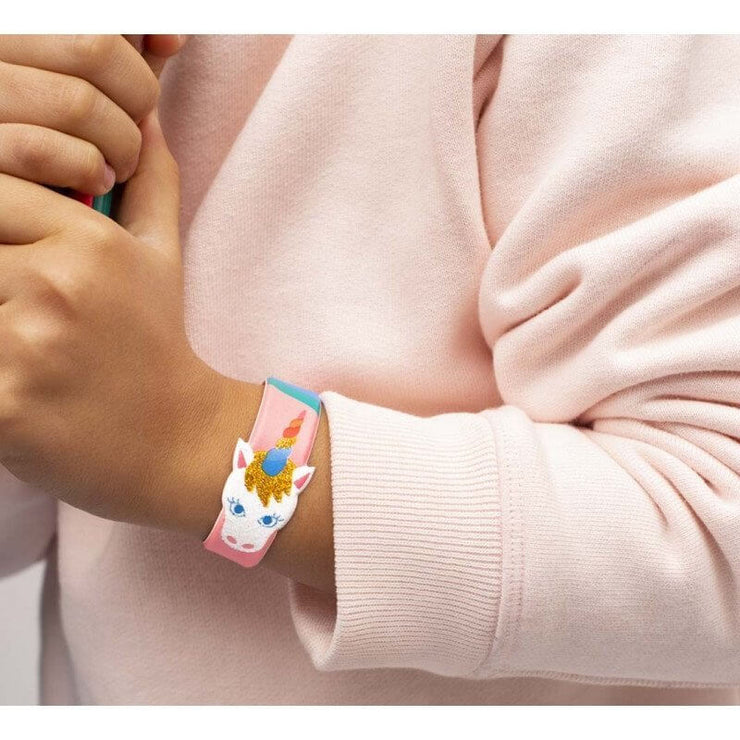 OMY DESIGN & PLAY - SuperBuddy bracelet for kids - Unicorn scene