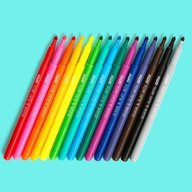 OMY DESIGN & PLAY - Ultrawashable felt pens - Arts & crafts for kids
