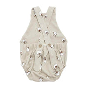 ORGANIC ZOO - Cotton flower bloomer with braces - Organic cotton - Back