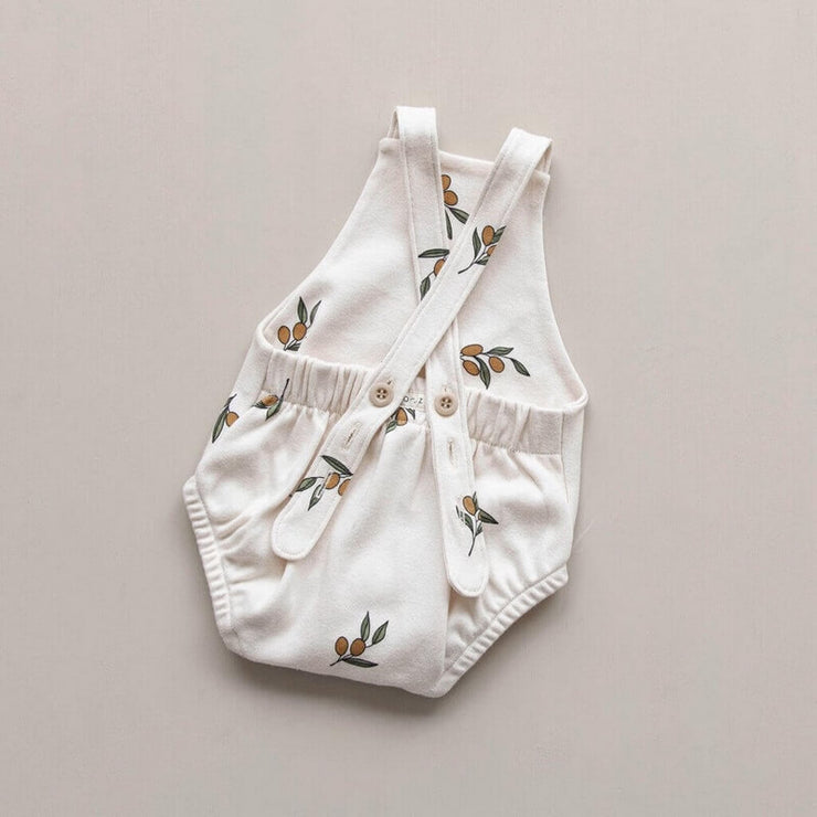 ORGANIC ZOO - Olive garden bloomer with braces - Back