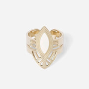 Paco ring - Ivory