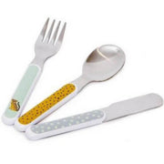 PETIT MONKEY - Leopard cutlery set for kids