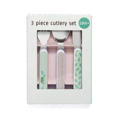 PETIT MONKEY - Sloth cutlery set