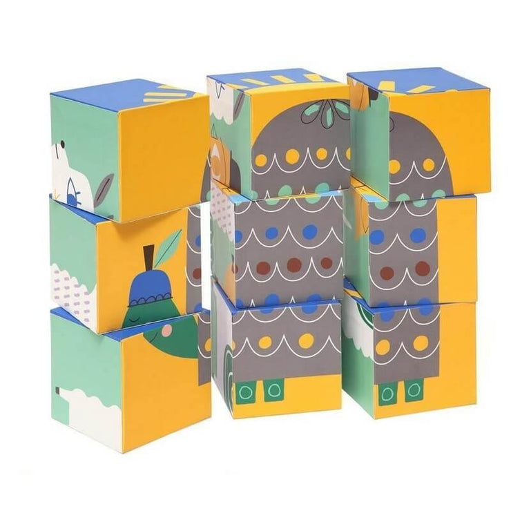 PETIT MONKEY - Block puzzle Peanuts and friends - Turtle