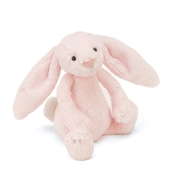 Jellycat pink rabbit rattle