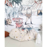 Play and Go - storage bag and play rug for kids - animal alphabet - Practical and original 