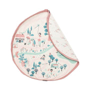 Play & Go - storage bag and play mat for kids - walk in Paris patterns - multifunctionnal and beautiful accessory