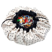 PLAY & GO - Black crosses toy storage bag