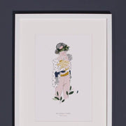 MY LOVELY THING - Marcel poster - Mustard - Poetic illustration
