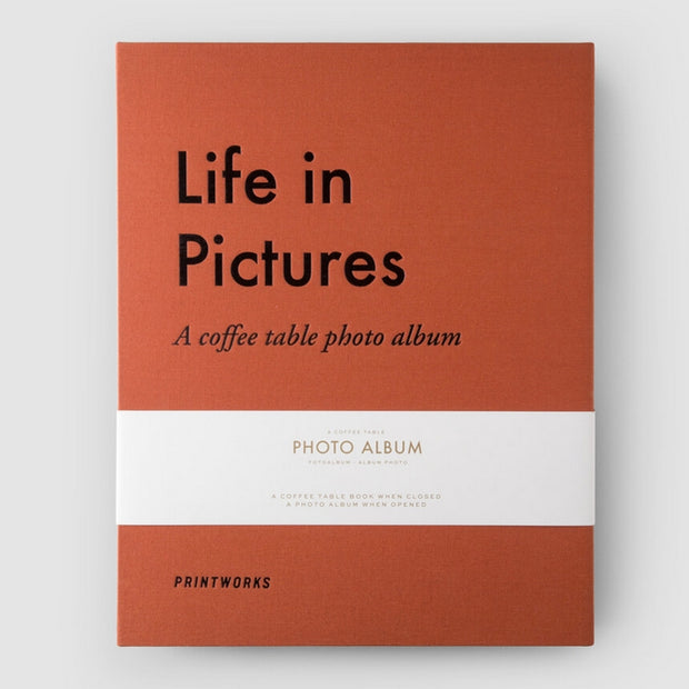PRINTWORKS - Coffee table photo album - Life in Pictures