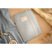 Health booklet cover - Willow soft blue