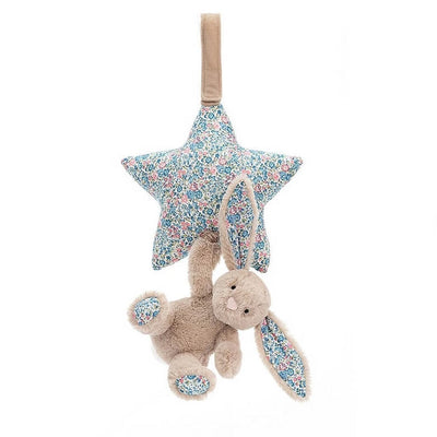Jellycat musical toy rabbit and star