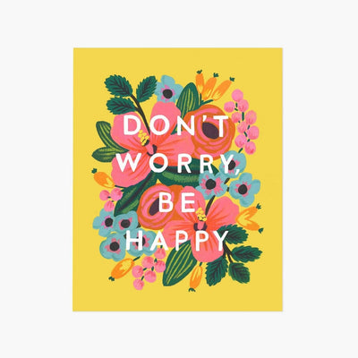 Poster - Don't worry be happy
