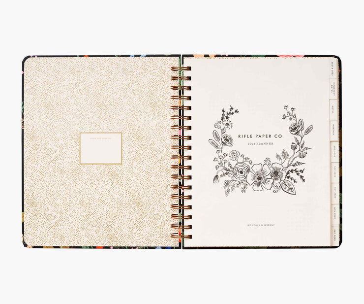 RIFLE PAPER CO - 2021 planner - Strawberry Fields - Inside