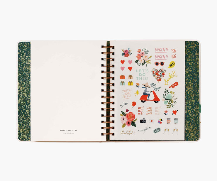 RIFLE PAPER CO - 2021 planner - Wild Garden - Stickers