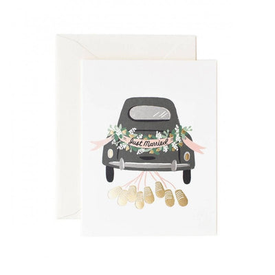 RIFLE PAPER CO - Wedding card - Just married