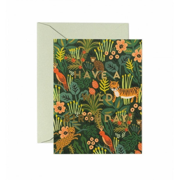 RIFLE PAPER CO - Birthday card - Wild birthday