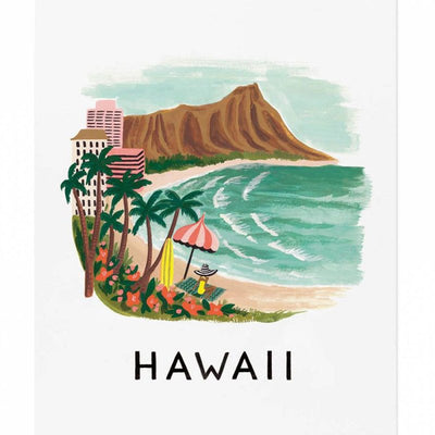 RIFLE PAPER CO - Hawaii poster
