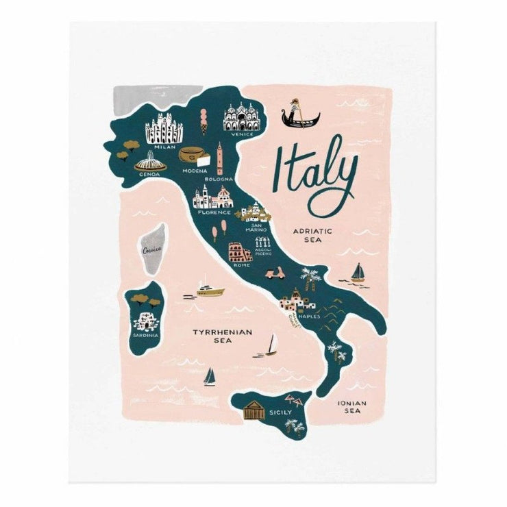 RIFLE PAPER CO - Italy poster