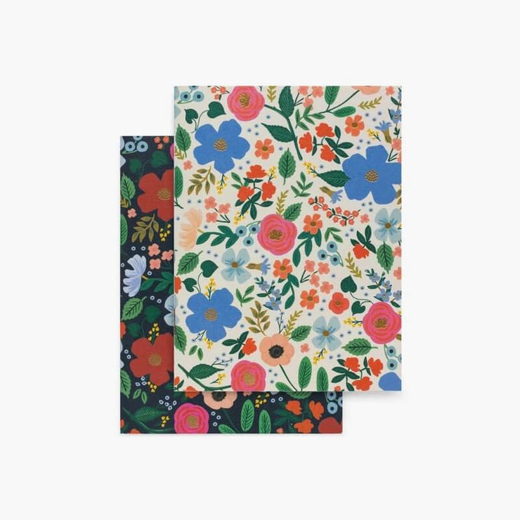 Set of 2 pocket notebooks - Wild Rose