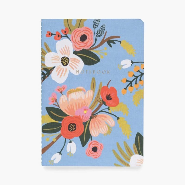Set of 3 notebooks - Lively Floral