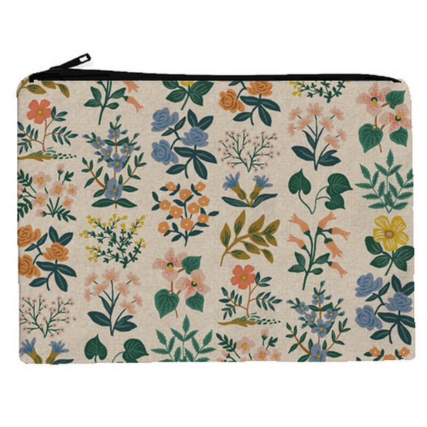 Cotton pouch - Wildflower natural