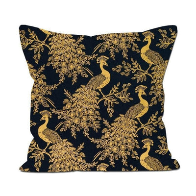 RIFLE PAPER CO - Square cushion - Peacock 60 x 60 cm