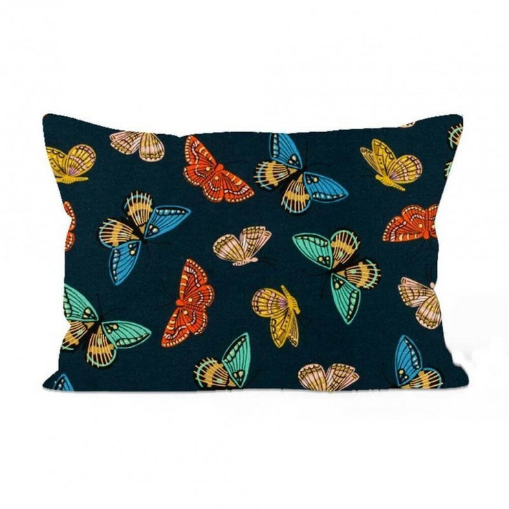 RIFLE PAPER CO - Rectangular cushion - Monarch navy