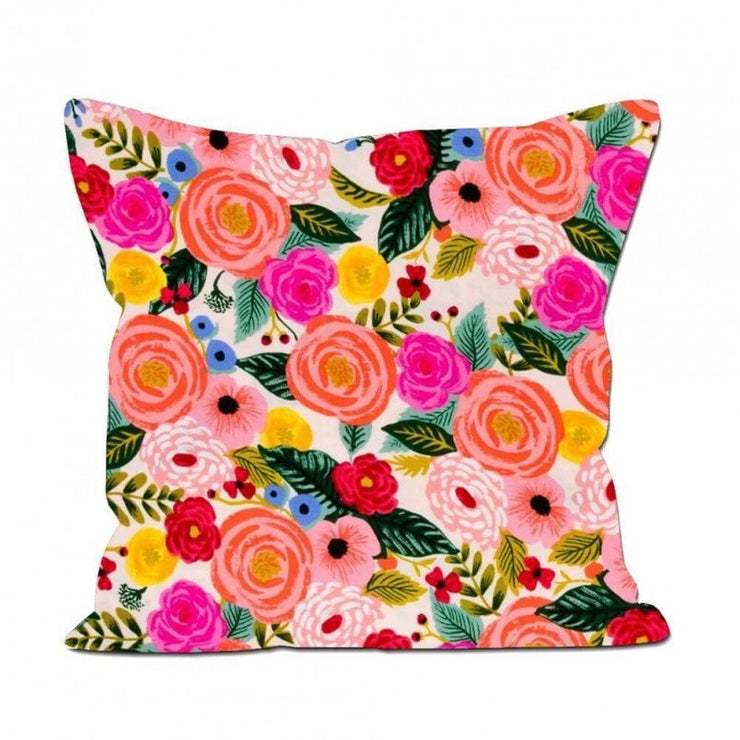 RIFLE PAPER CO - Square cushion - Juliet Rose