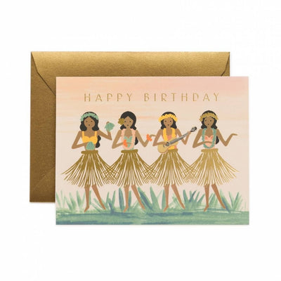 RIFLE PAPER CO - Birthday card - Hula birthday