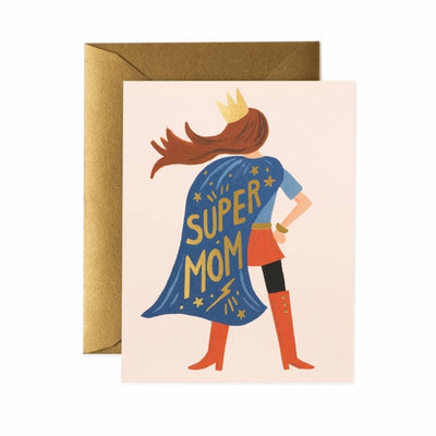 RIFLE PAPER CO - Original mother's day card - Super mom