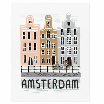 RIFLE PAPER CO - Amsterdam poster