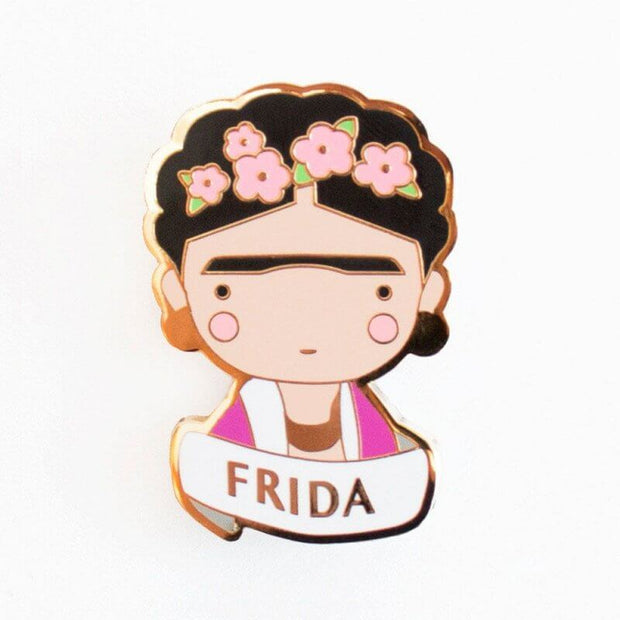 SKETCH INC - Metal brooch Frida Kahlo