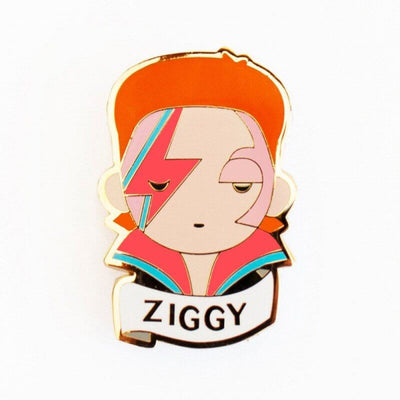 SKETCH INC - Metal brooch Ziggy Stardust