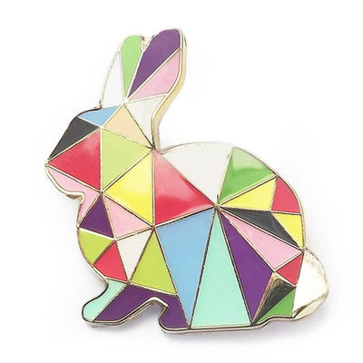 SKETCH INC - bunny metal brooch