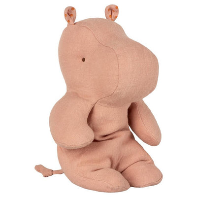Hippo soft toy - Dusty rose
