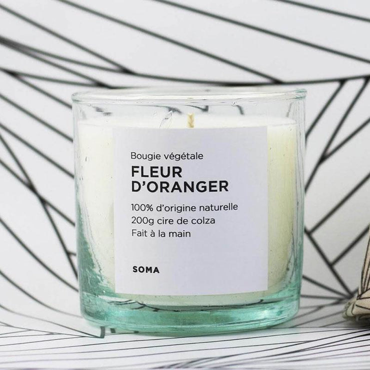 Natural candle - Orange blossom