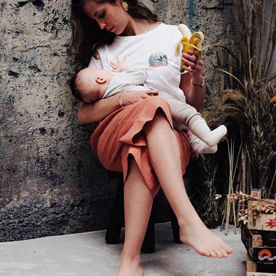 TAJINEBANANE - Breastfeeding t-shirt - Eat local
