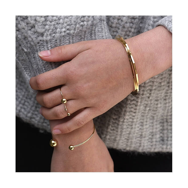 TITLEE - Soho jewels in golden brass - Made in France