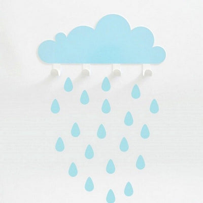 TRESXICS - Big blue cloud shelve - Kids room