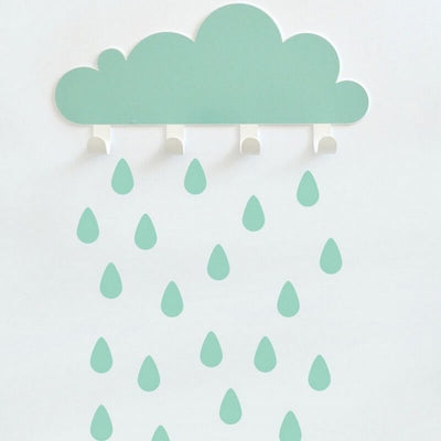 TRESXICS - Big mint cloud shelf - Kids room