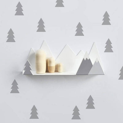 TRESXICS - Light grey mountain shelf - Kids room