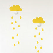 TRESXICS - Yellow cloud wall hooks - Kids room decoration