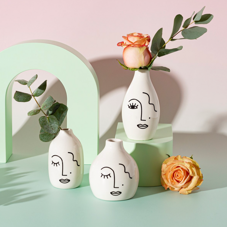 Vase - Abstract face