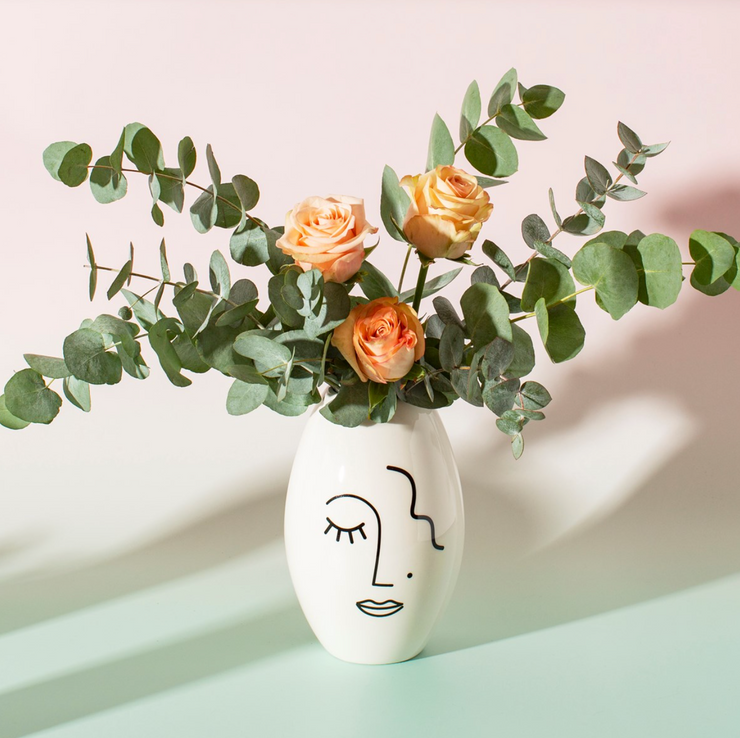 Vase - Abstract face