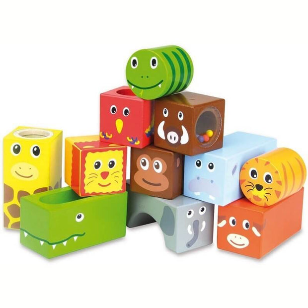 VILAC - Savana rattle cubes - Made in France