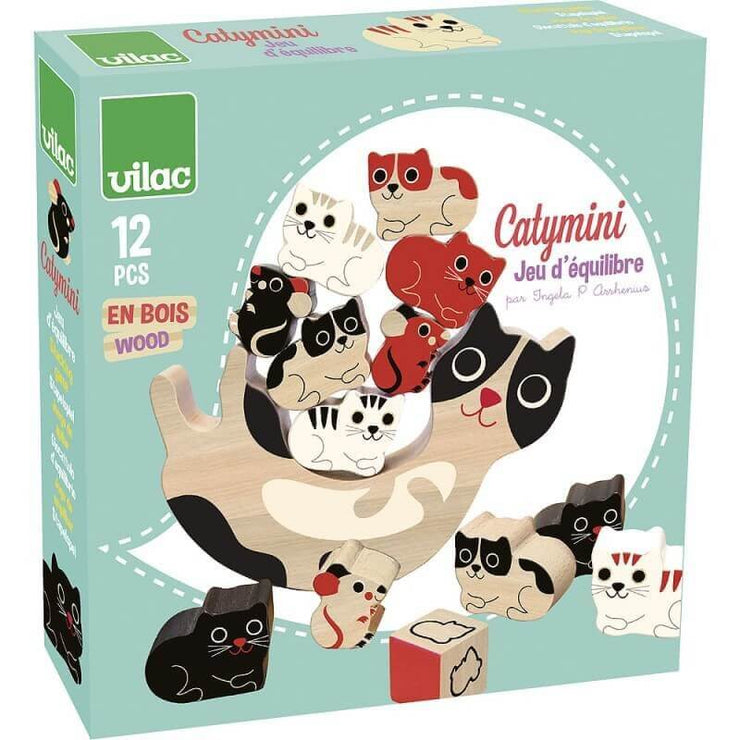 VILAC - Stacking game Catiminy - Wooden game made in France